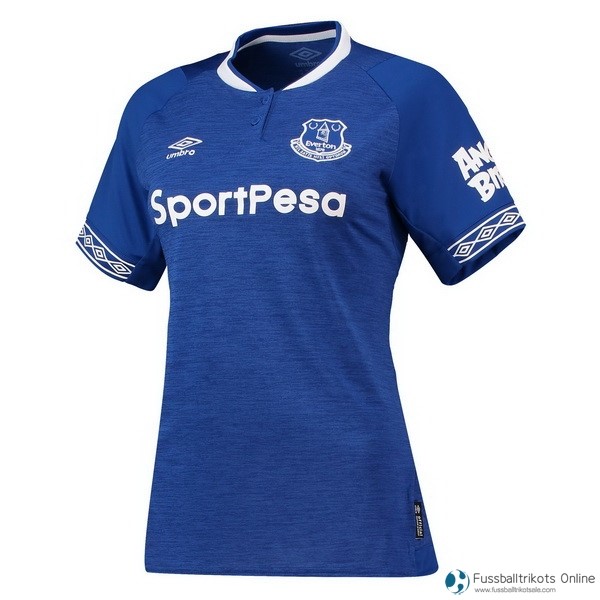 Everton Trikot Heim Damen 2018-19 Blau Fussballtrikots Günstig